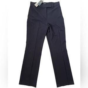 Laura Black Casual Work Pants Comfort Shape Straight Size 10 New with Tags 0282